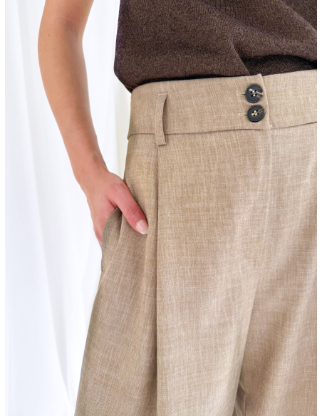 Pantalone sartoriale con pinces