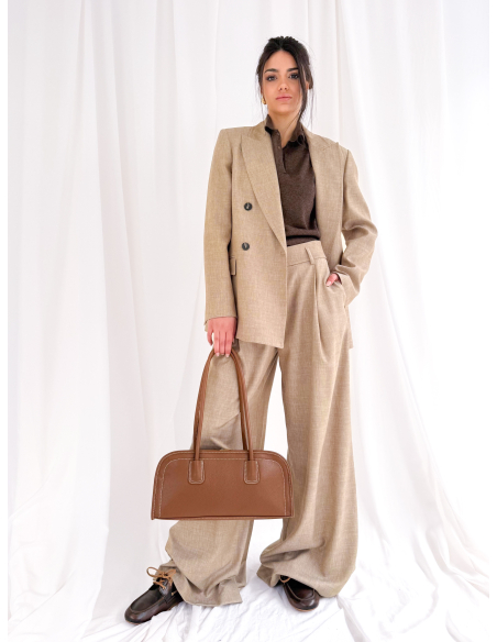 Polo lurex mezza manica