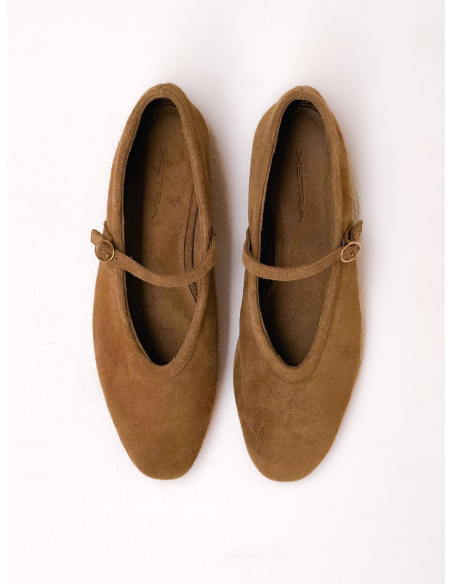 Suede ballet