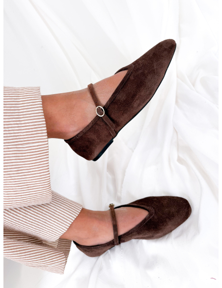 Suede ballet