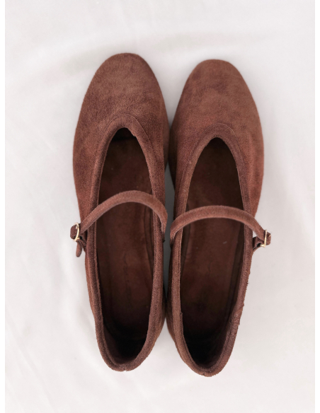 Suede ballet