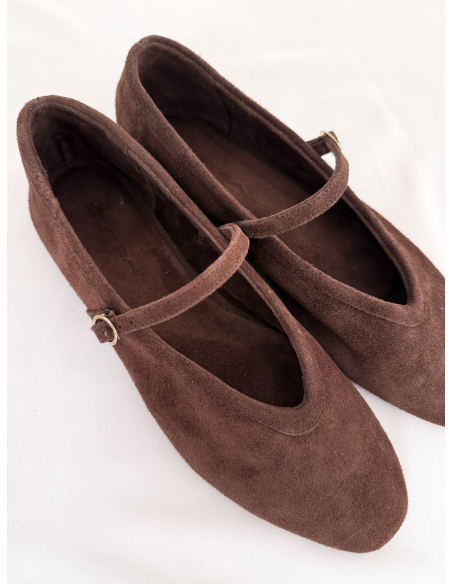 Suede ballet