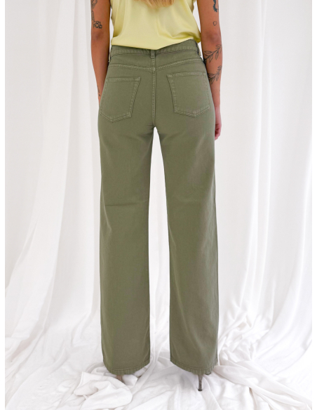 Pantalone a palazzo in denim