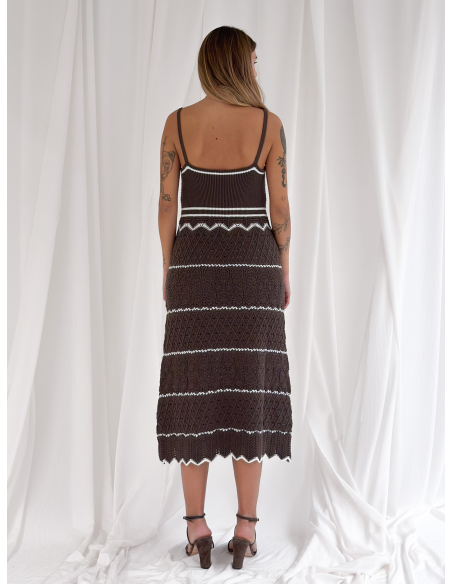 Maxi dress in maglia