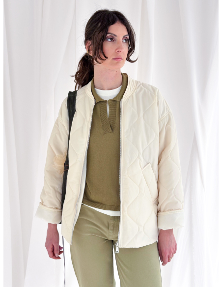 Polo lurex mezza manica