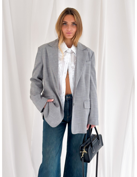 Giacca monopetto Oversize