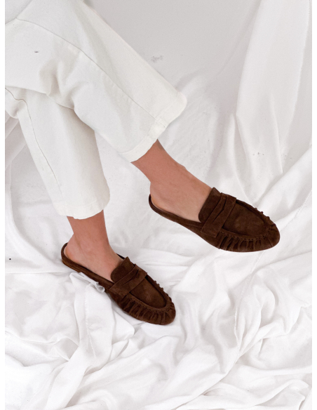 Mocassino mule in suede Pre-Order
