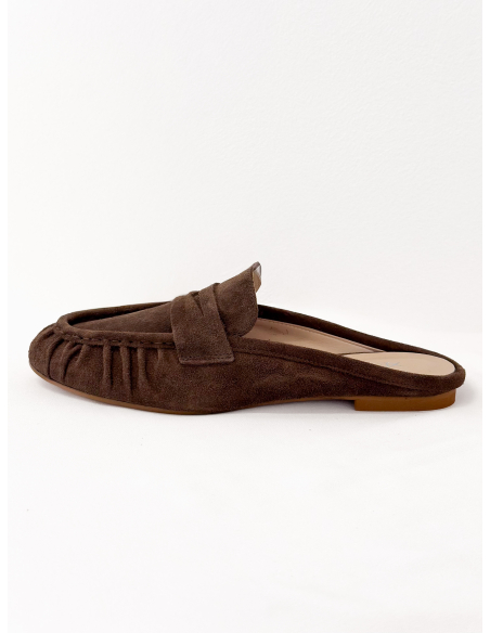 Suede mule loafer Pre-Order