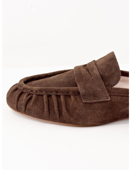 Mocassino mule in suede Pre-Order