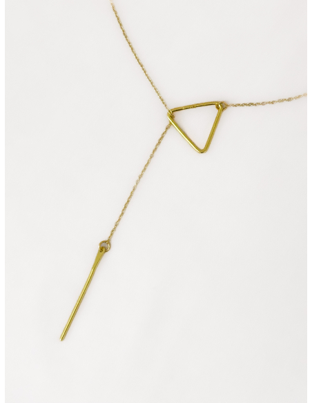 Collana triangolo regolabile