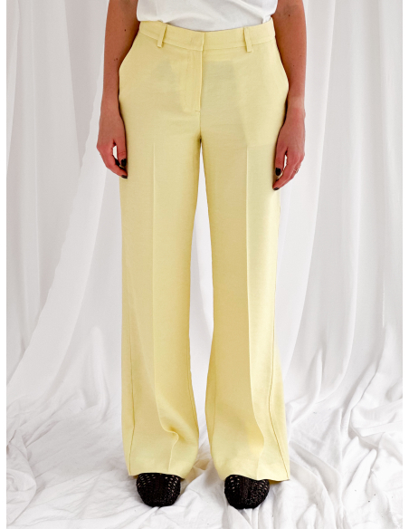 Palazzo trousers in viscose blend