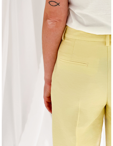 Palazzo trousers in viscose blend