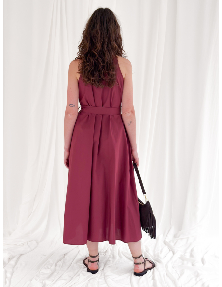 Maxi dress in cotone