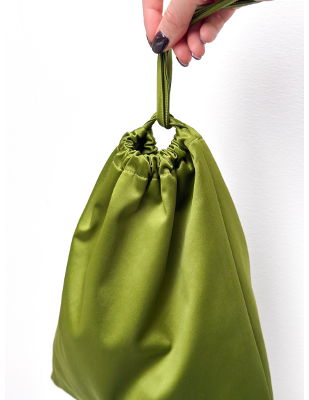 Pouch Bag in satin