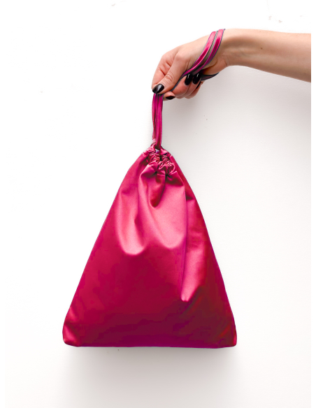 Pouch Bag in raso