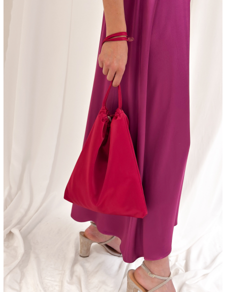 Pouch Bag in raso