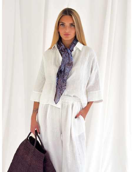 Maxi printed scarf