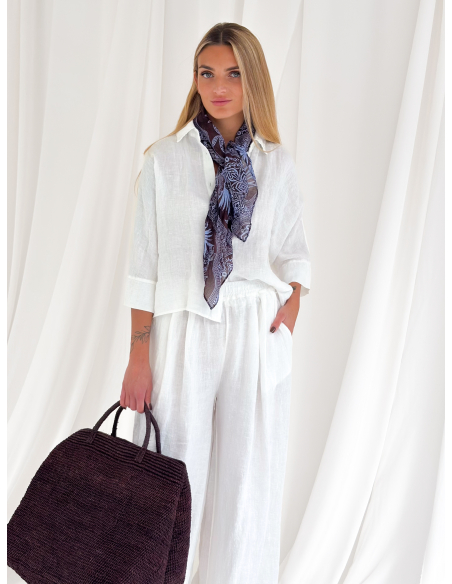Maxi printed scarf