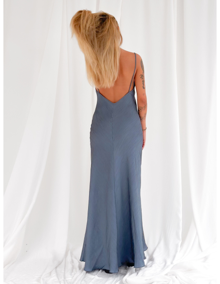 Slip dress con pizzo
