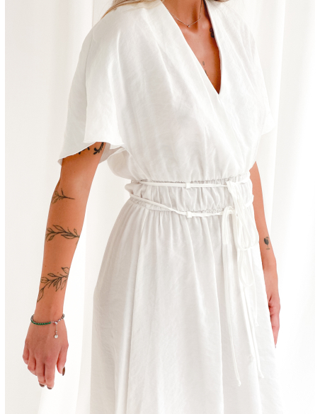 Maxi Dress con cinturini in vita
