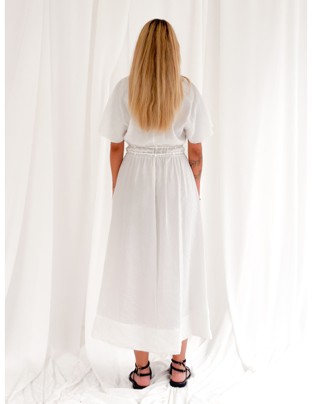Maxi Dress con cinturini in vita