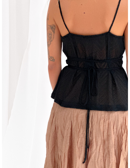Lurex knitted top