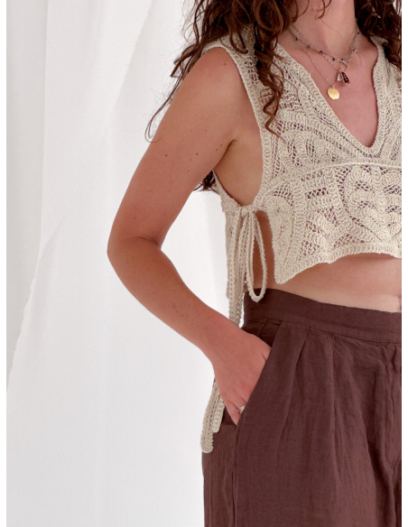 Gilet crochet