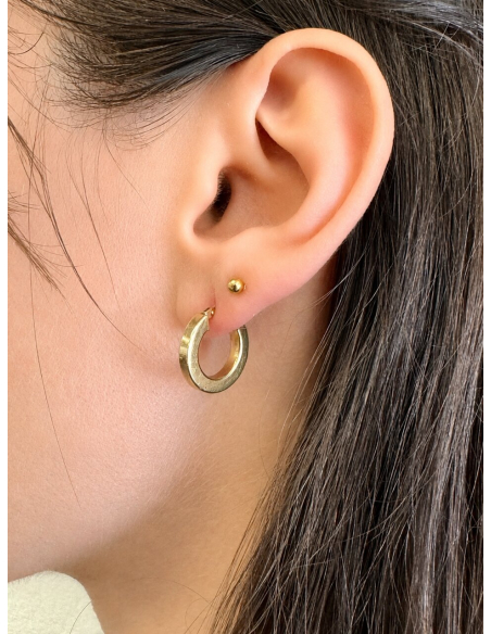 Silver earrings