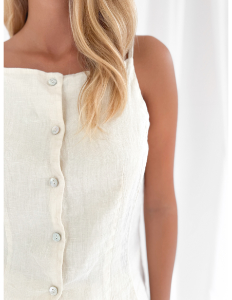 Gilet in lino