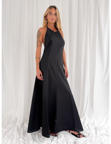 Maxi dress in cotone