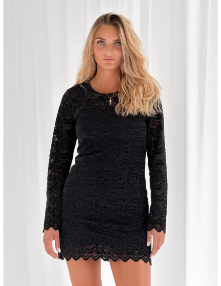 Lace mini dress