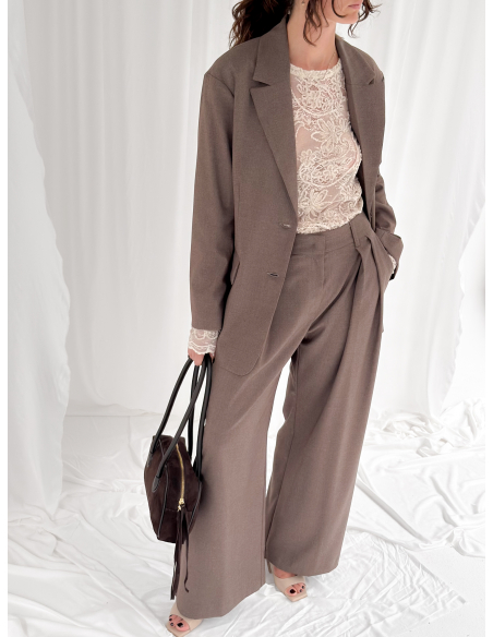 Pantalone sartoriale con pinces