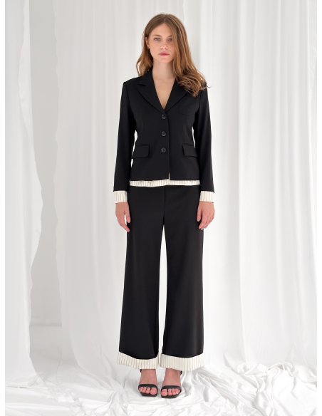 Tailored polyviscose jacket