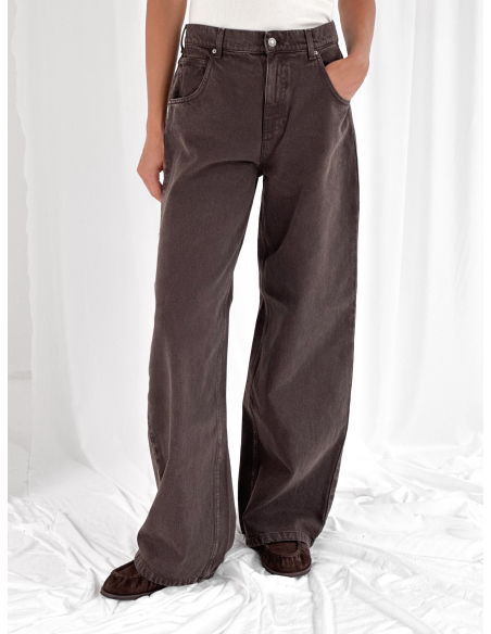 Jeans in denim di cotone