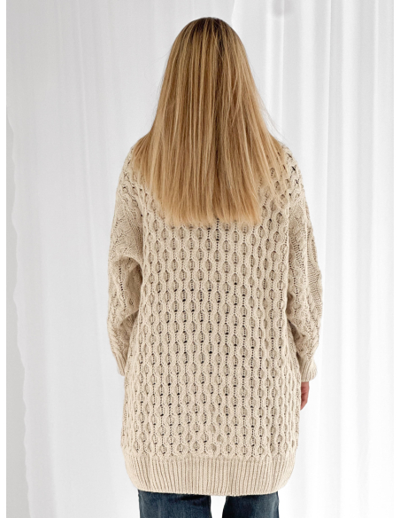 Cardigan Oversize traforato