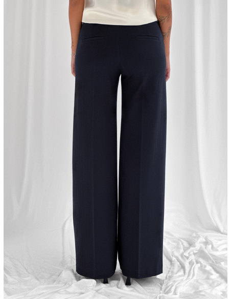 Pantalone a palazzo milano spinato