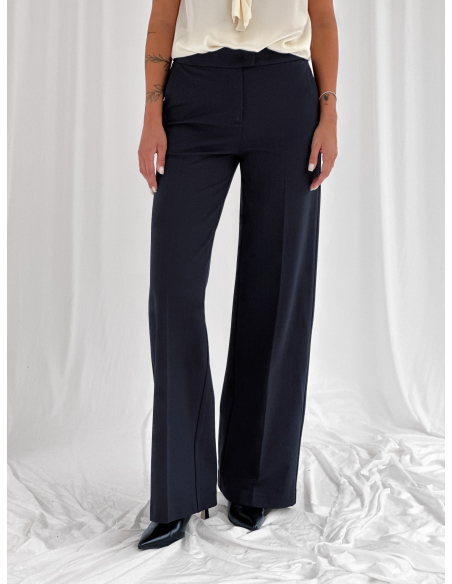 Pantalone a palazzo milano spinato