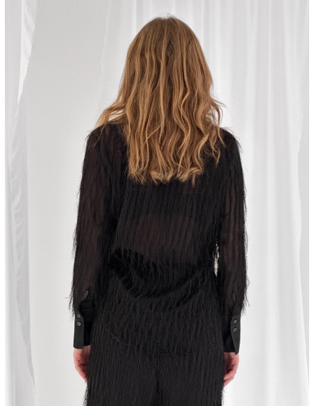 Fringed shirt