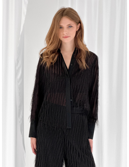 Fringed shirt