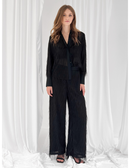 Fringed shirt