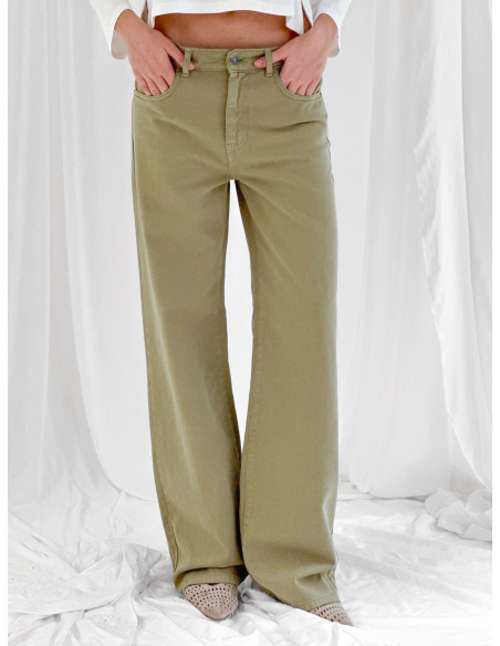 Pantalone a palazzo in denim