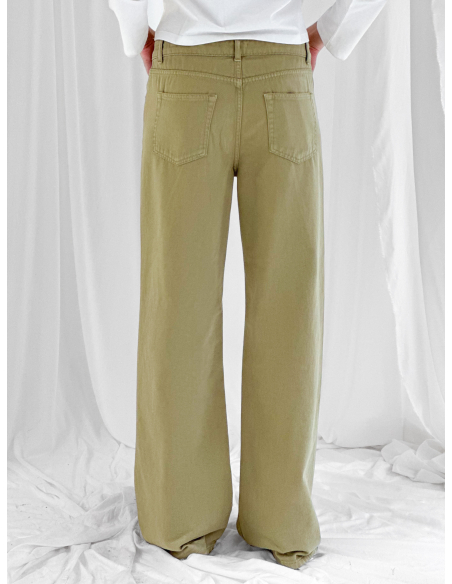 Pantalone a palazzo in denim