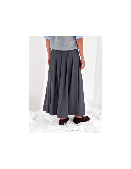 Maxi Skirt with Double Straps
