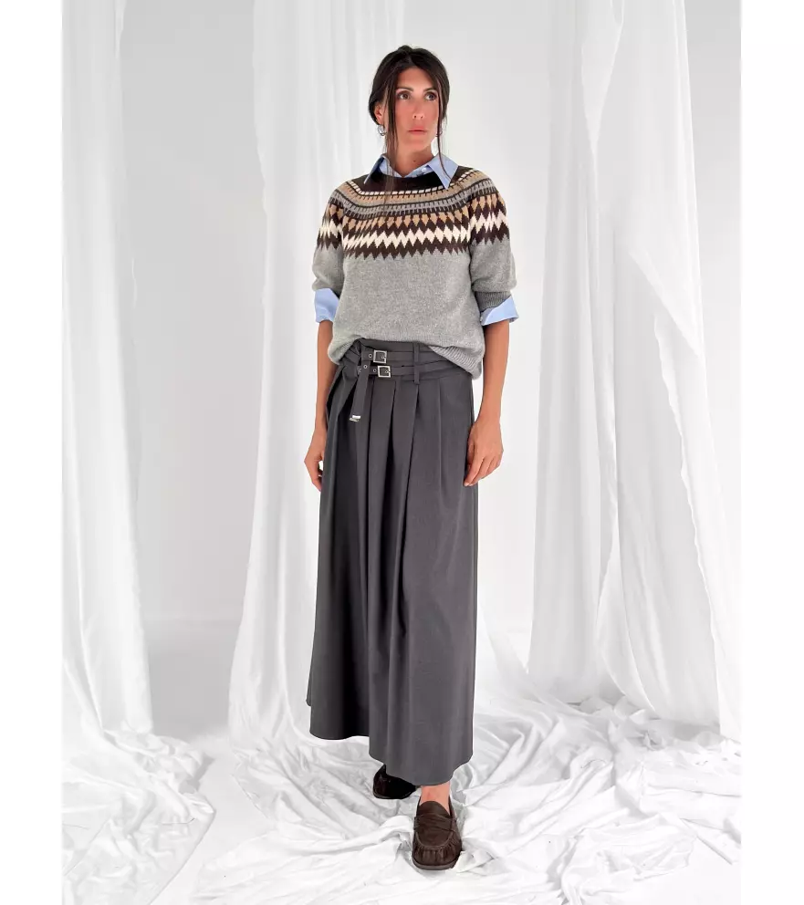 Maglione mezza manica faire isle