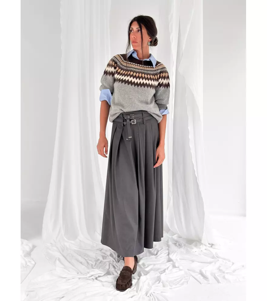 Maglione mezza manica faire isle