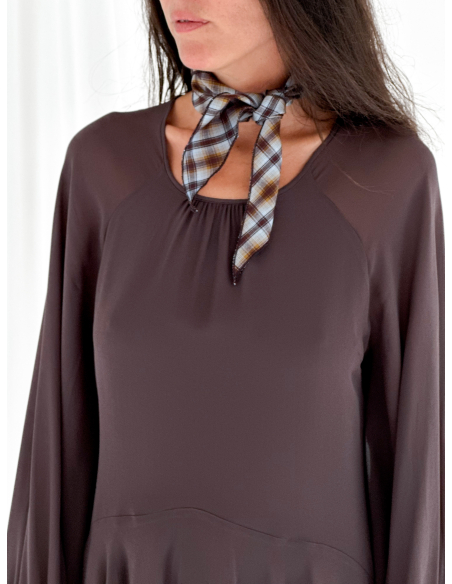 foulard stampa check
