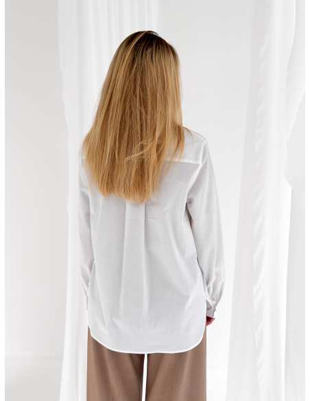 Camicia in popeline di cotone