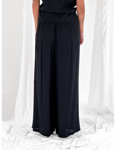 Fluid viscose trousers