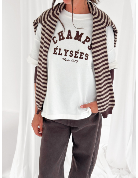 T-shirt oversized Champs Elysees