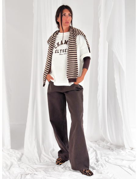 T-shirt oversized Champs Elysees